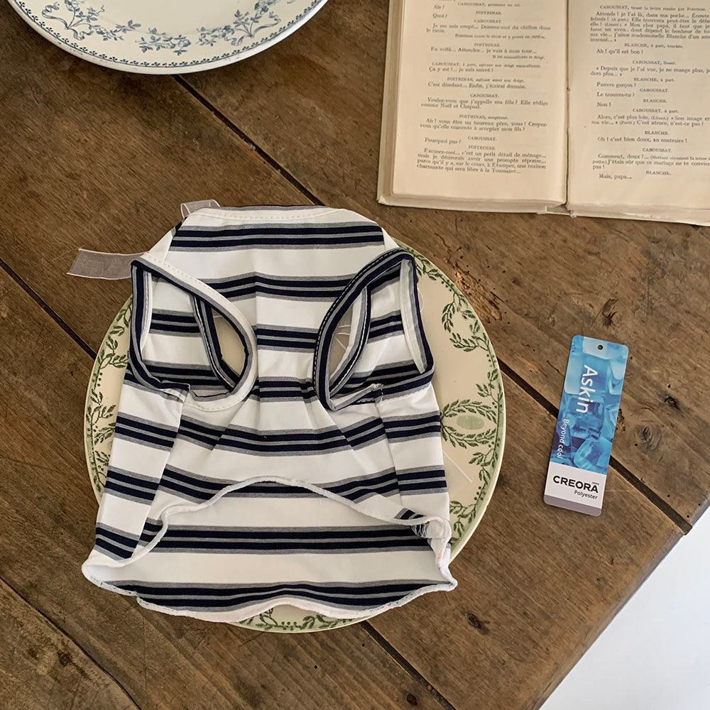 【予約】バレエコアクールノースリーブ〈Frei〉韓国 韓国犬服 ドッグウェア