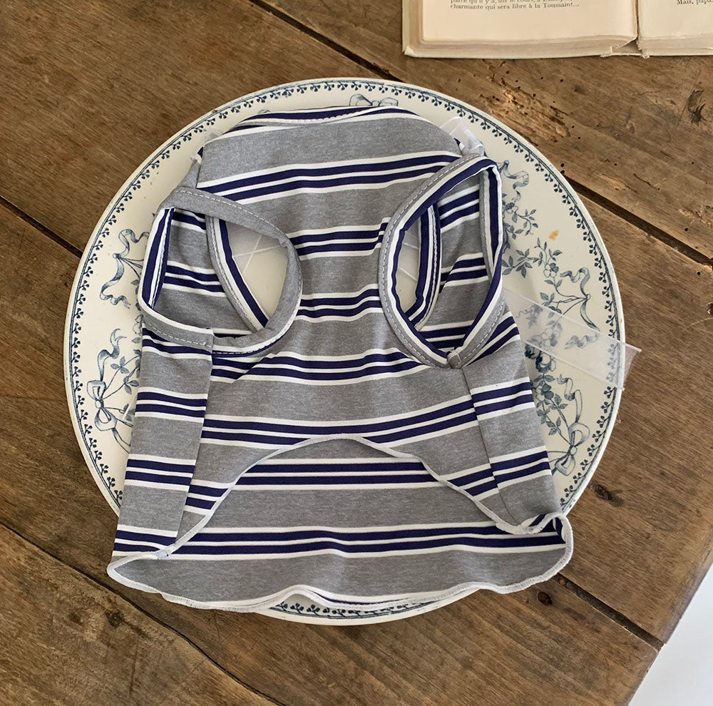 【予約】バレエコアクールノースリーブ〈Frei〉韓国 韓国犬服 ドッグウェア