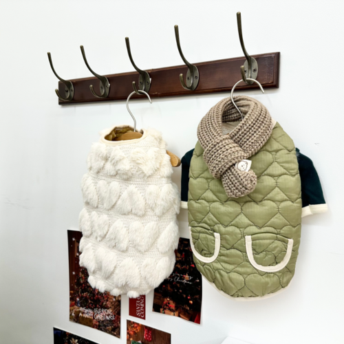 【予約】ハートリバーシブルベスト〈zoobic〉韓国 韓国犬服 ドッグウェア