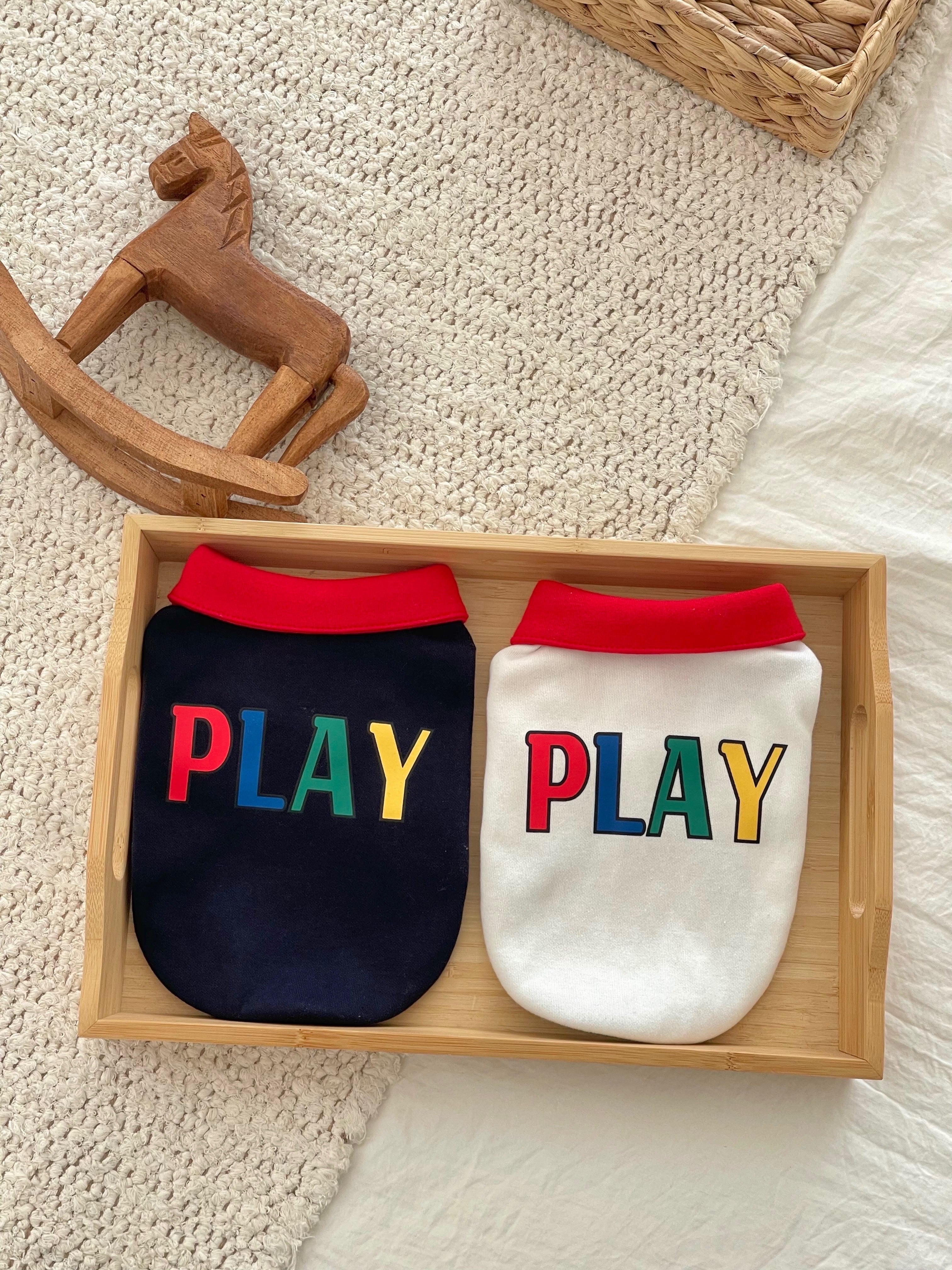 【予約】レゴPLAYトップス〈HugMe〉 韓国 韓国犬服 ドッグウェア