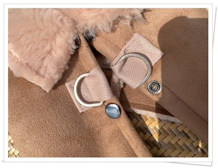 【予約】ハーネスムートン〈BlackLabel〉韓国　韓国犬服　ドッグウェア