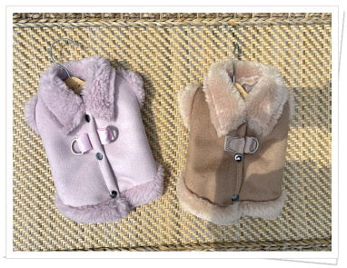 【予約】ハーネスムートン〈BlackLabel〉韓国　韓国犬服　ドッグウェア