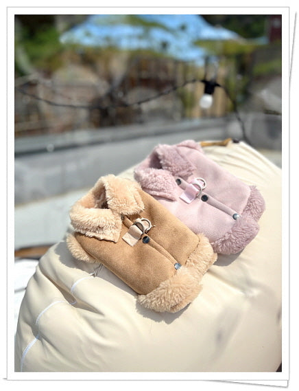 【予約】ハーネスムートン〈BlackLabel〉韓国　韓国犬服　ドッグウェア