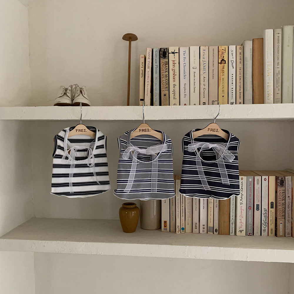 【予約】バレエコアクールノースリーブ〈Frei〉韓国 韓国犬服 ドッグウェア