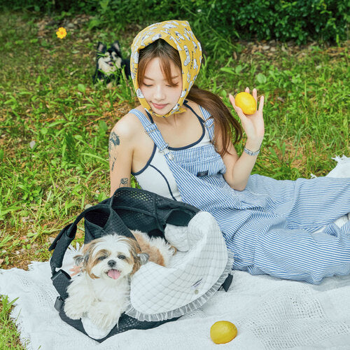 【予約】Cool Unibag (+Duraron Cushion)Sサイズ〈TOMO〉 韓国 韓国犬服 ドッグウェア スリング